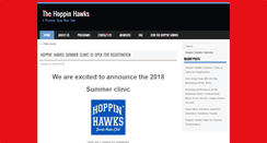 Desktop Screenshot of hoppinhawks.org