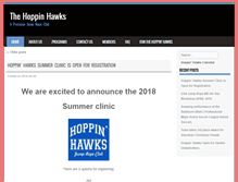 Tablet Screenshot of hoppinhawks.org